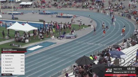 2026 AAU Junior Olympic Games - Youth Girls' 4x100m Relay, Semi-Finals 4 - Age 17-18