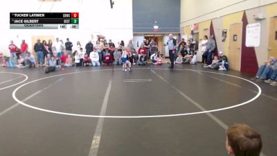 49 lbs Quarters - Jace Gilbert, Declo Stingers vs Tucker Latimer, Challis Blackheart Wrestling Club