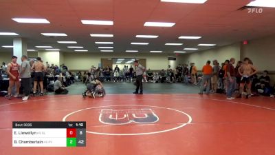 170 lbs Rr Rnd 5 - Ethan Llewellyn, Gladiators HS vs Brian Chamberlain, Steller Trained Pyke Syndicate HS