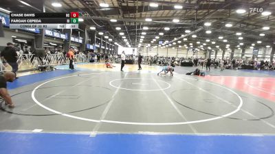 85 lbs Consi Of 32 #2 - Chase Davis, NC vs Faroah Cepeda, RI