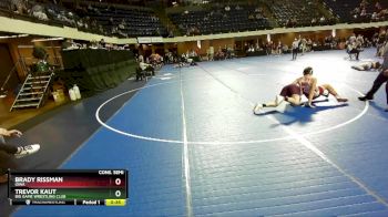 150 lbs Cons. Semi - Trevor Kaut, Big Game Wrestling Club vs Brady Rissman, Iowa