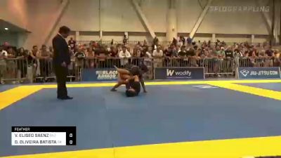 VINCENT ELISEO SAENZ vs DIEGO OLIVEIRA BATISTA 2022 IBJJF Jiu-Jitsu CON International