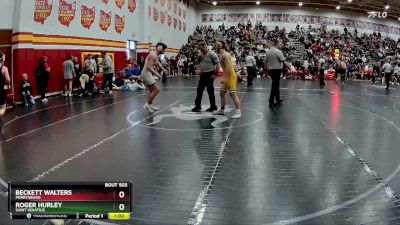 165 lbs Cons. Round 3 - Roger Hurley, Saint Ignatius vs Beckett Walters, Perrysburg