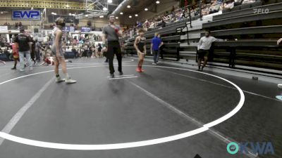 88 lbs Rr Rnd 3 - Daeton Brown, Shelton Wrestling Academy vs Mason Collins, Choctaw Ironman Youth Wrestling