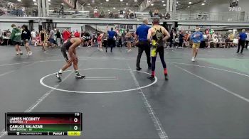 113 lbs Round 7 (8 Team) - Carlos Salazar, Team Gotcha vs James McGinty, Scorpions