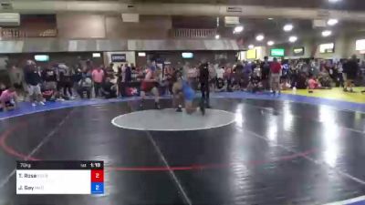 70 kg Quarters - Troy Rose, Colorado vs Jon Gay, Mad Cow Wrestling Club