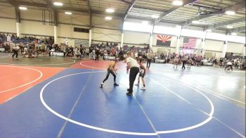 77 lbs Quarterfinal - Sebestyen Tedford, AZ Tilters vs Hayden Sedillo, Northern Arizona Grapplers