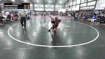 150 lbs Round 1 (8 Team) - Gabe Phippen (BE), Fremont vs Cohen Mortensen, American Fork