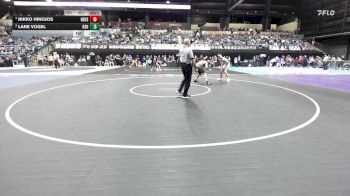 165 lbs 3rd Place Match - Nikko Hinojos, Newton HS vs Lane Vogel, Bonner Springs HS