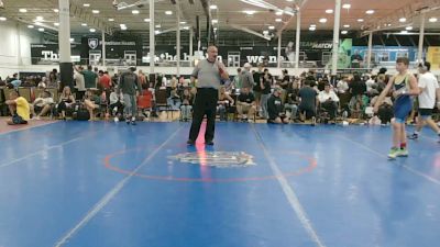 108 lbs Rr Rnd 2 - Zane Kurzeja, Kraken Blue - HSC vs Jimmy Smith, Triumph Maize - HSC
