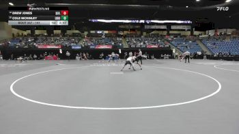 141 lbs Cons. Round 2 - Drew Jones, Southeastern vs Cole McKinley, Lourdes