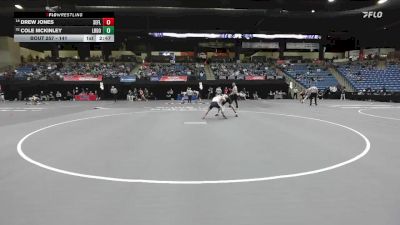 141 lbs Cons. Round 2 - Drew Jones, Southeastern vs Cole McKinley, Lourdes