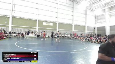 100 lbs Placement Matches (8 Team) - Case Bridge, Indiana vs Ethan Humphrey, Iowa