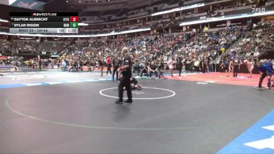 120-5A Champ. Round 1 - Dylan Riggin, Horizon vs Dayton Albrecht, Fountain-Fort Carson