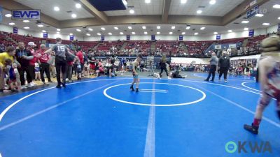 46 lbs Round Of 16 - Elliott Watson, Comanche Takedown Club vs Charlie Ross, Norman Grappling Club