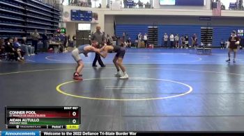 106 lbs 7th Place Match - Conner Pool, St Francis De Sales (Toledo) vs Aidan Autullo, FREMONT ROSS