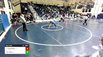 160 lbs Consi Of 8 #1 - Jacob Zearfoss, Gloucester City vs Brandon Cody, Jesuit High School - Tampa