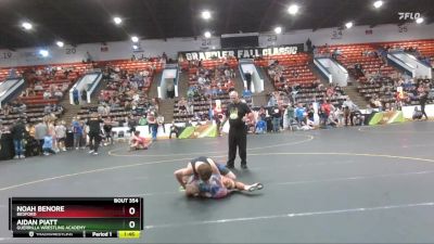 145 lbs Cons. Round 1 - Aidan Piatt, Guerrilla Wrestling Academy vs Noah Benore, Bedford