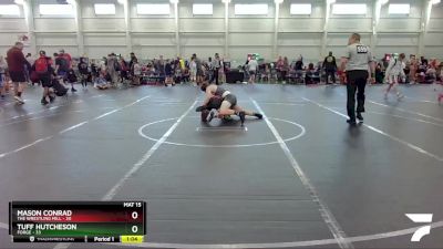 140 lbs Round 2 (6 Team) - Mason Conrad, The Wrestling Mill vs Tuff Hutcheson, Forge