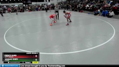 106 lbs Champ. Round 4 - Vannak Khiev, Illinois vs Pierce Hurd, South Dakota