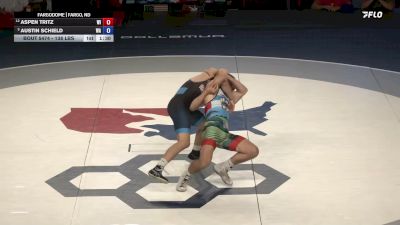 138 lbs 1st Place Match - Aspen Tritz, Wisconsin vs Austin Schield, Washington