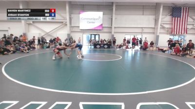 126 lbs Davien Martinez, Colorado vs Josiah Stanton, Indiana Gold