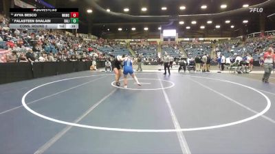 155 lbs Cons. Round 3 - Falasteen Shalabi, Basehor-Linwood HS vs Ayva Besco, Wichita-Kapaun Mt.Carmel Hs