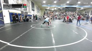 145 lbs Champ. Round 1 - Kendall Bice, Littlerock vs Nona Beraia, Quartz Hill
