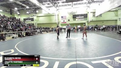 155 lbs Semifinal - Elizabeth Reyes, BIRMINGHAM vs Colette Martinez, MACES