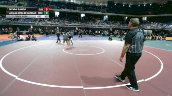 6A 140 lbs Cons. Semi - Luciana Vega De Alencar, Prosper Rock Hill vs Jayada Ramos, El Paso Franklin