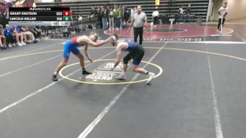 152 lbs Finals (8 Team) - Lincoln Keller, Evansville, WI vs Grant Knutson, Decorah, IA