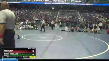 2 lbs Quarterfinal - Boedi Kirkland, Bandys vs Chris Haro, South Lenoir