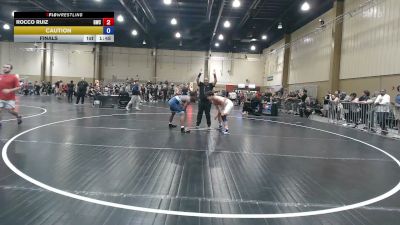 165 lbs Final - Rocco Ruiz, Gladiator Wrestling vs Terriel Cooke, Spartan RTC @LHP
