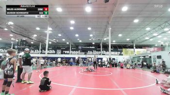 67 lbs Rr Rnd 4 - Miles Alderman, Steel Valley - K6 vs Jaxson Schwartz, Clearview - K6