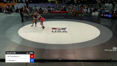 170 lbs Round Of 128 - Madisynn Crawford, MO vs Chloe Daniels, OK