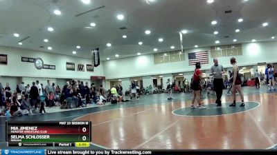 164 lbs Round 3 - Mia Jimenez, Munster Wrestling Club vs Selma Schlosser, Indiana