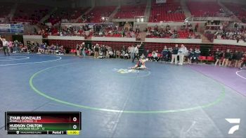 106 lbs Quarters & 1st Wb (16 Team) - Hudson Chilton, Comal Smithson Valley vs Zyair Gonzales, Amarillo Caprock