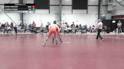 197 lbs Consolation - Kevin Pandorf, Coast Guard vs Angelo Piazza, Centenary