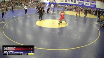 86 lbs Cons. Round 1 - Max Bischoff, Silverton Mat Club vs Isac Rozell, Barlow Mat Club (DBA Barlow Wr