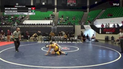 115 lbs Semifinals (16 Team) - Dylan Yarema, Pike Road School vs Brylynn Brite, Athens