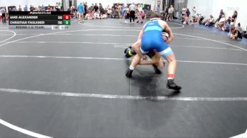 150 lbs Round 3 (6 Team) - Christian Faulkner, Freakztyle Wrecking Crew vs Jake Alexander, Broad Axe Gold