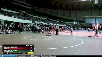 110 lbs 5th Place Match - Tristan Altman, Kellam Mat Rats vs Ibrahim Dasher, Warriors