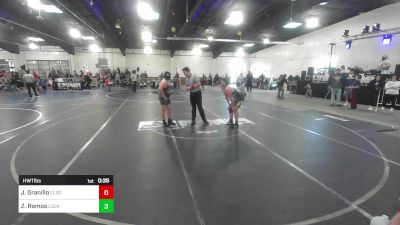 5th Place - Jude Granillo, Eldorado Jr. Wrestling vs Zechariah Ramos, Lockjaw WC