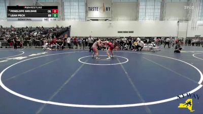 126 lbs Semifinal - Leah Peck, Midlakes Wrestling vs Penelope Gielskie, Club Not Listed