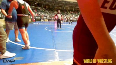 120 lbs Round Of 32 - Christian Garcia, Eufaula Ironheads Wrestling Club vs Bode Bratsburg, Nebraska Boyz