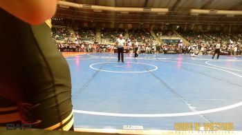 82 lbs Round Of 16 - Clementina Zapata, OKC Saints Wrestling vs Julianna LaSavage, Ringers