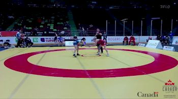 49kg Cons. Round 1 - Emma Chartres, Team Impact WC vs Taranpreet Dhillon, Canadian Mal Wrestling