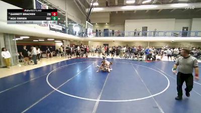 113 lbs Cons. Semi - Nox Obrien, Wasatch Wrestling Club vs Garrett Bracken, Team Prestige Wrestling