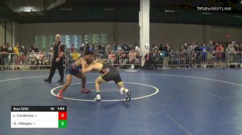 Match - Jayden Cardenas, Ny vs Sam Hillegas, Pa