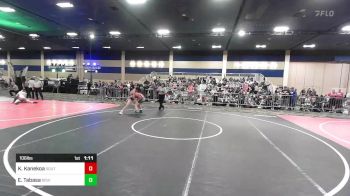 106 lbs Round Of 64 - Kian Kanekoa, Southern Idaho WC vs Elijah Tabasa, Bishop Gorman HS